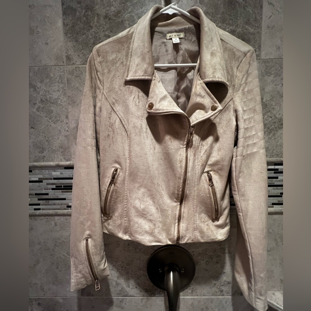 Miami Suede Tan Jacket